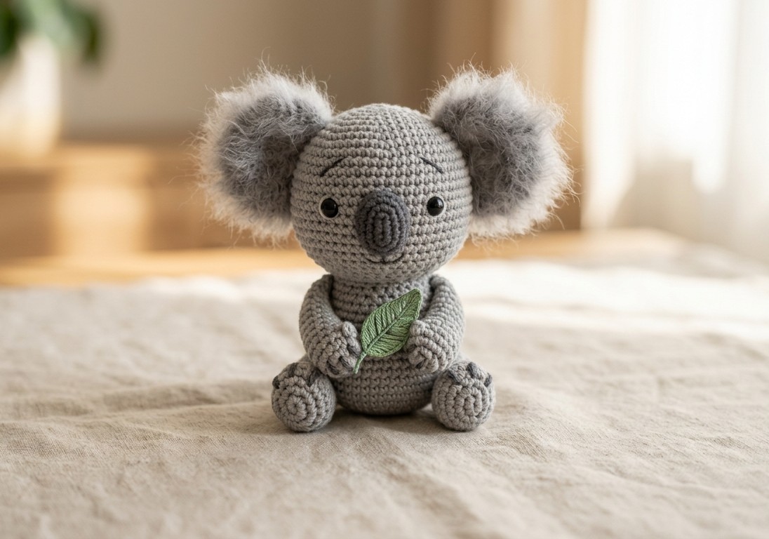Koala con Hojita